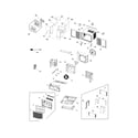 Frigidaire FAM155R1AA recommended spare parts diagram