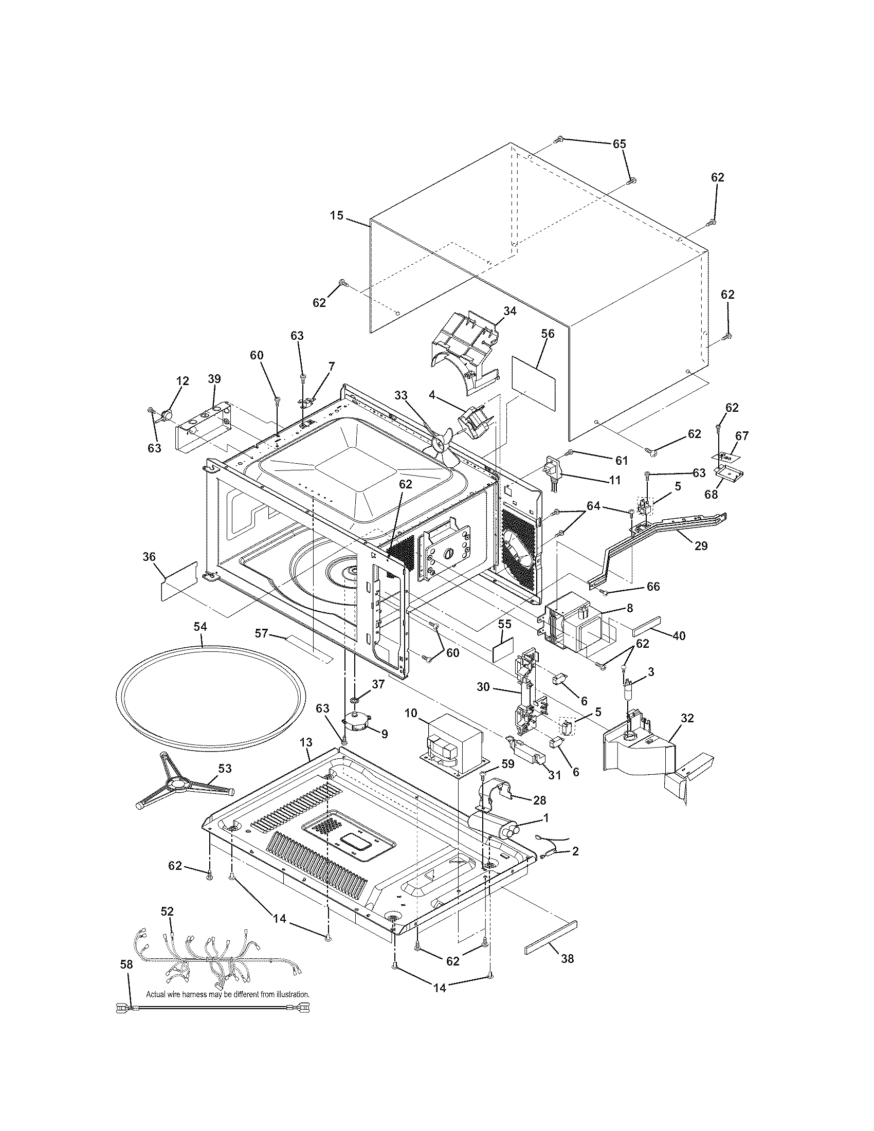 Kenmore 79047849409 upper oven diagram