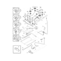 Frigidaire CPGF3081KFA burner diagram