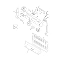 Frigidaire CFEF357GS3 backguard diagram