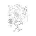 Frigidaire CFEF357GS3 body diagram