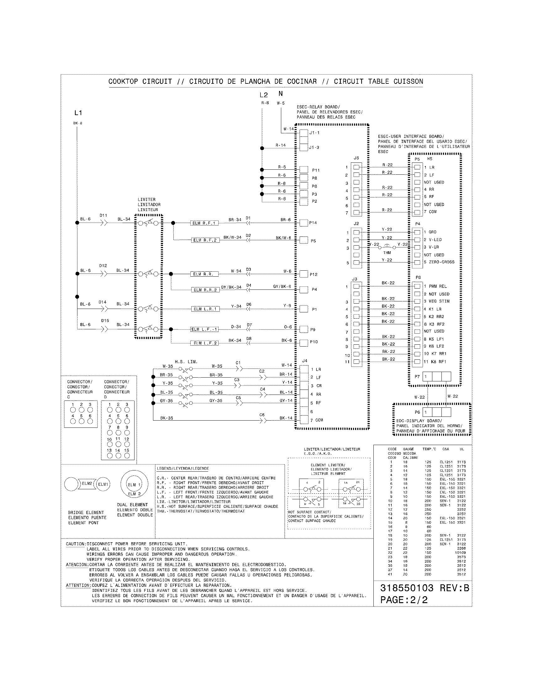 Frigidaire FPES3085KFA wiring diagram diagram