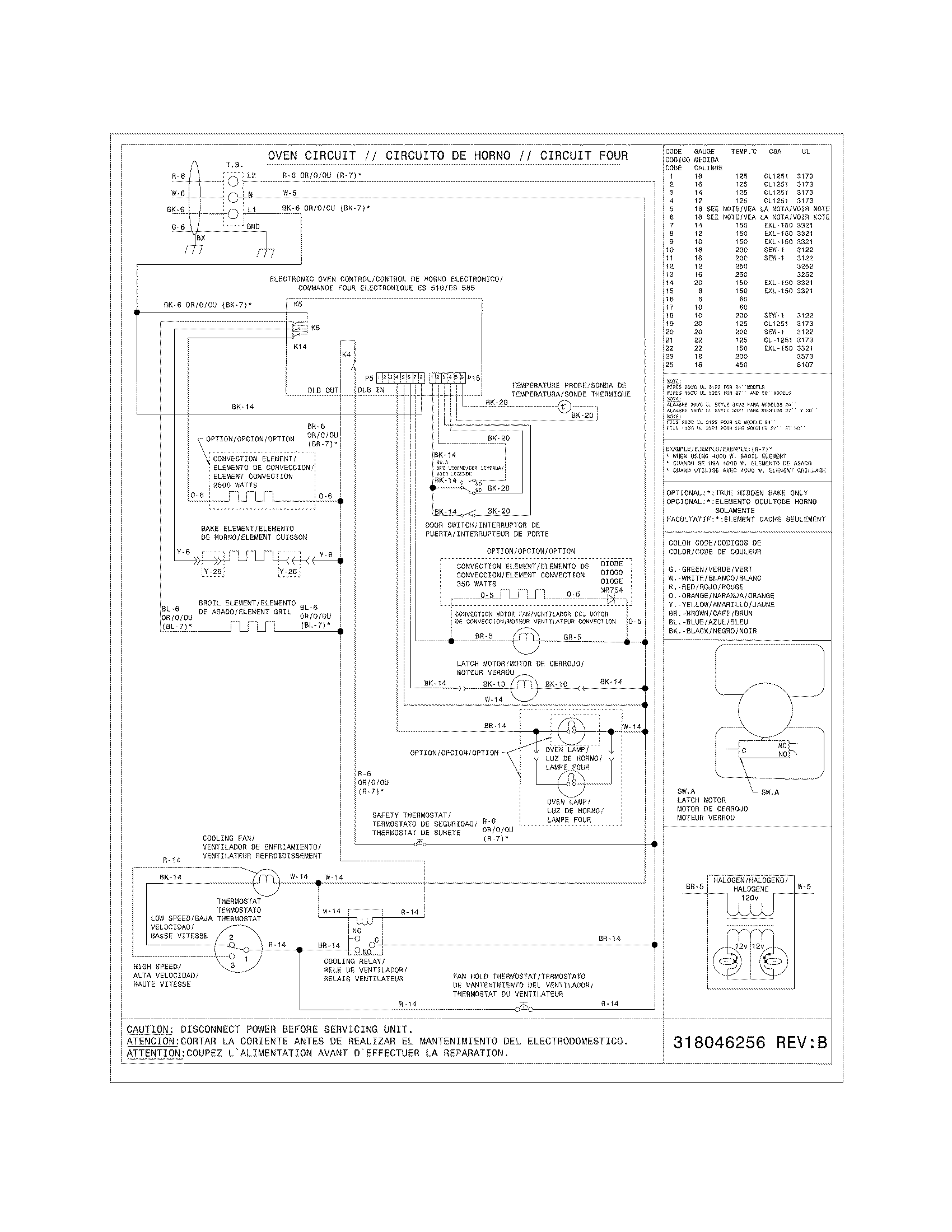 Frigidaire CPEB27S9FC5 wiring diagram diagram