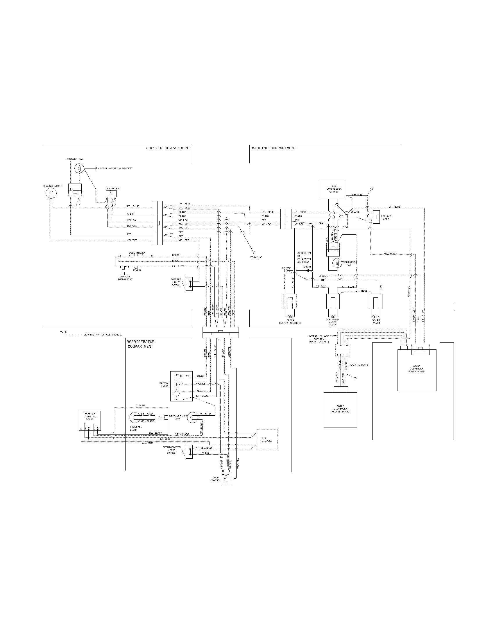Kenmore Elite 25374220705 wiring diagram diagram