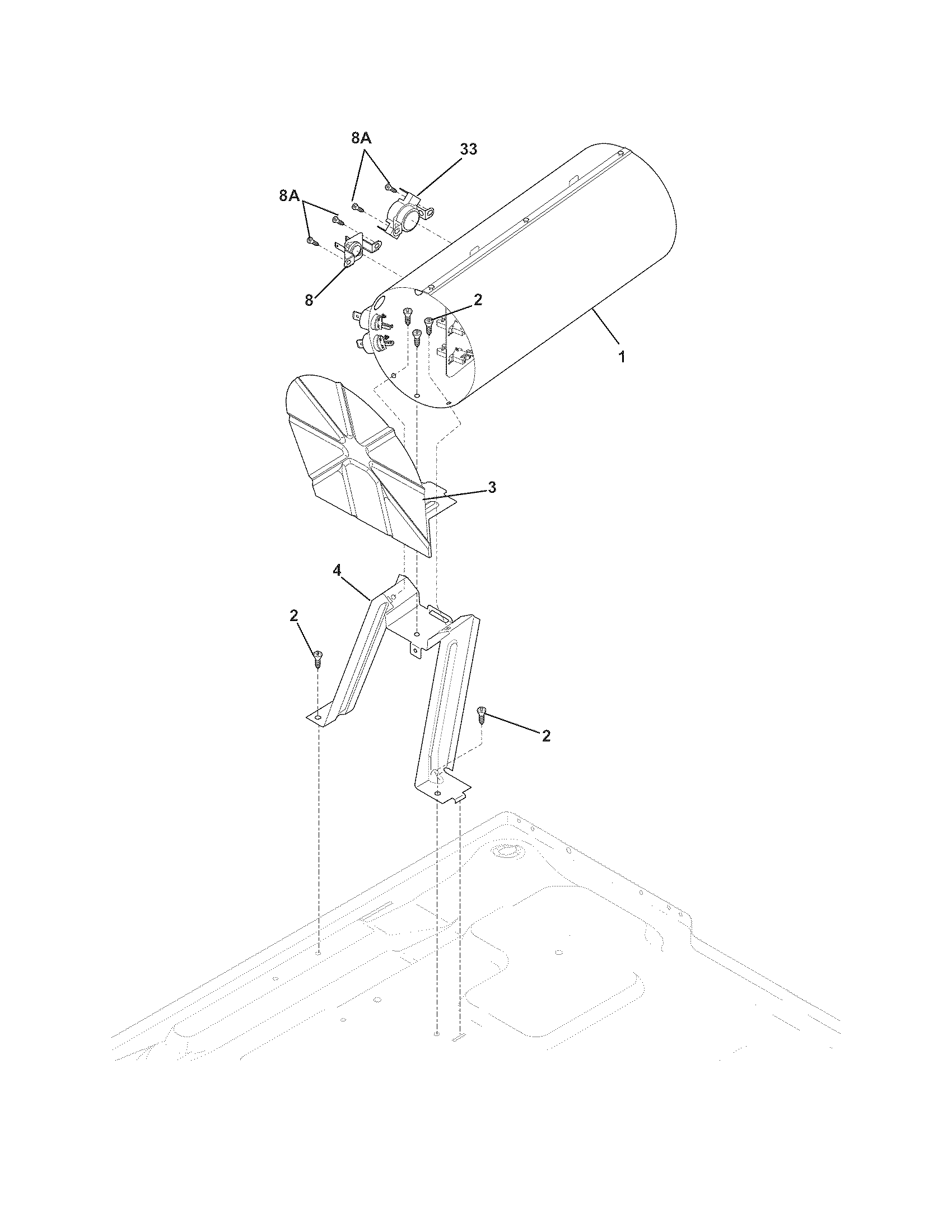 Frigidaire DAQE7077KW0 burner diagram