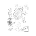 Frigidaire FGET3045KWA upper oven diagram
