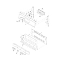 Frigidaire DGGF3054KFA backguard diagram