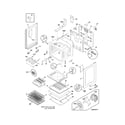 Frigidaire GLEFZ384HCD body diagram