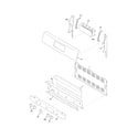 Frigidaire GLGF389GBF backguard diagram
