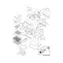 Frigidaire FGEW2745KWA body diagram