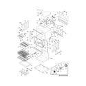 Frigidaire FGEW3045KWA body diagram