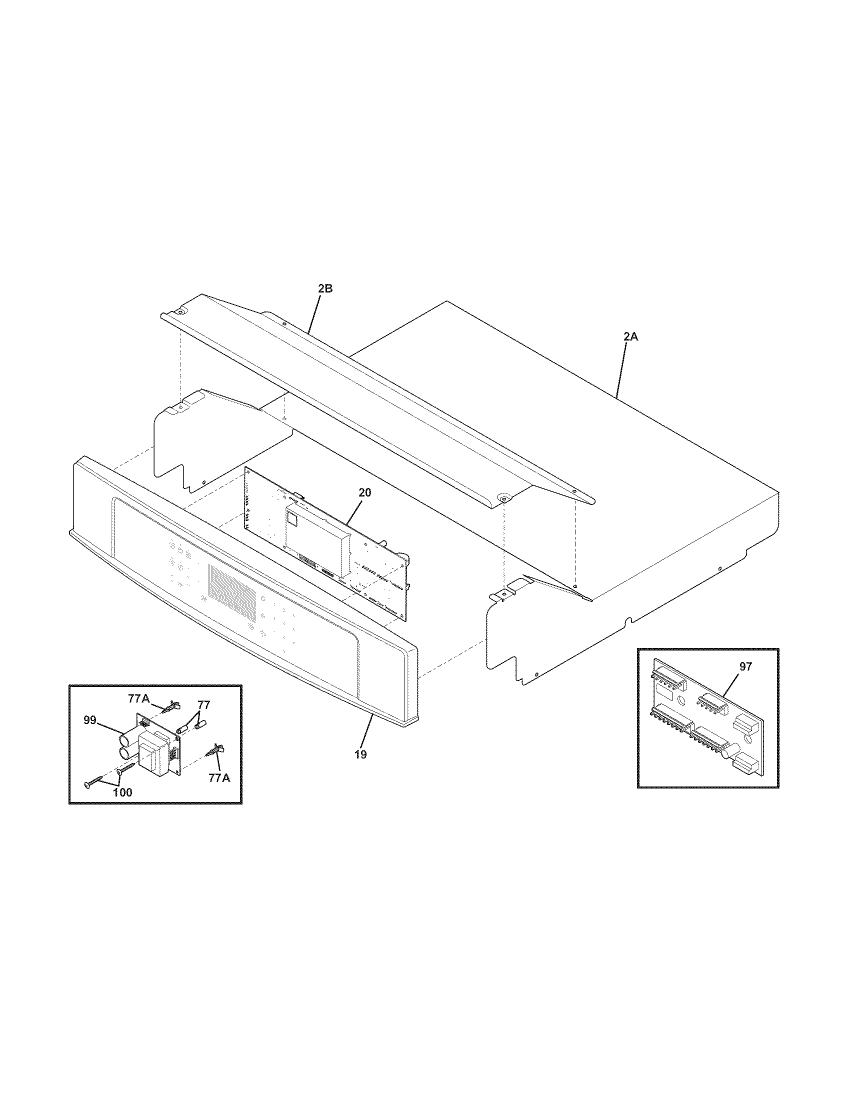 Electrolux EW30EW6CGS6 control panel diagram