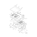 Kenmore Elite 79097473804 top/drawer diagram