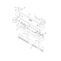 Frigidaire CGES3045KB1 backguard diagram