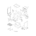Frigidaire FEF326FQB body diagram