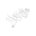Frigidaire FEF326FQC door diagram