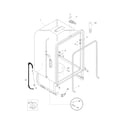 Frigidaire FDB1100RHM2 tub diagram