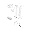 Frigidaire LFFU1424DW12 cabinet diagram