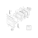 Frigidaire LGGF3032KMB door diagram