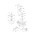 Frigidaire FGBD2451KF0 motor & pump diagram