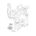 Frigidaire FEF369HCF body diagram