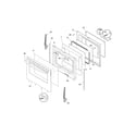 Frigidaire FGFL67HCF door diagram