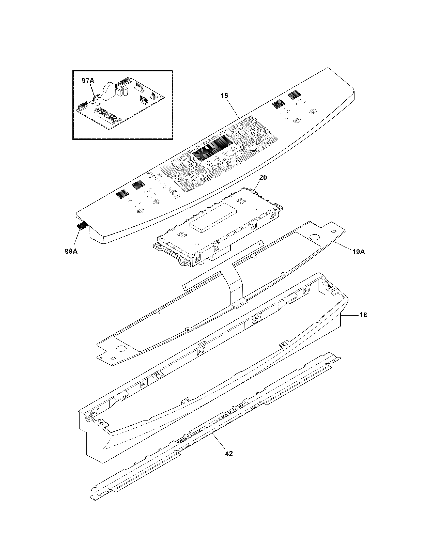 Kenmore Elite 79045003801 backguard diagram