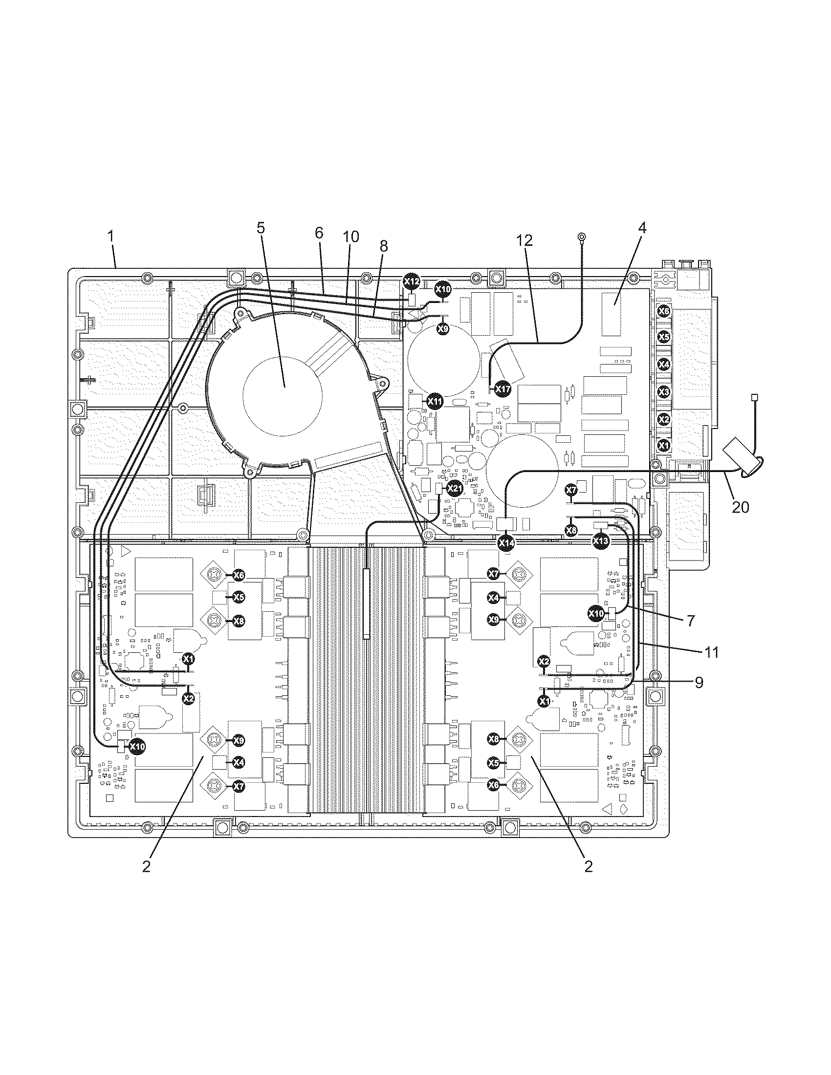 Kenmore Elite 79045003801 burner diagram