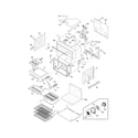 Frigidaire GLEB27T9FSC upper oven diagram