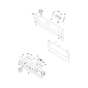 Frigidaire FEF317HBA backguard diagram