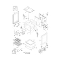 Frigidaire FEF317HBA body diagram