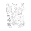 Frigidaire FGGF3042KFC body diagram