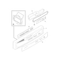 Frigidaire FFBD2405KW0 control panel diagram
