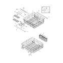 Frigidaire DGBD2432KF1 racks diagram