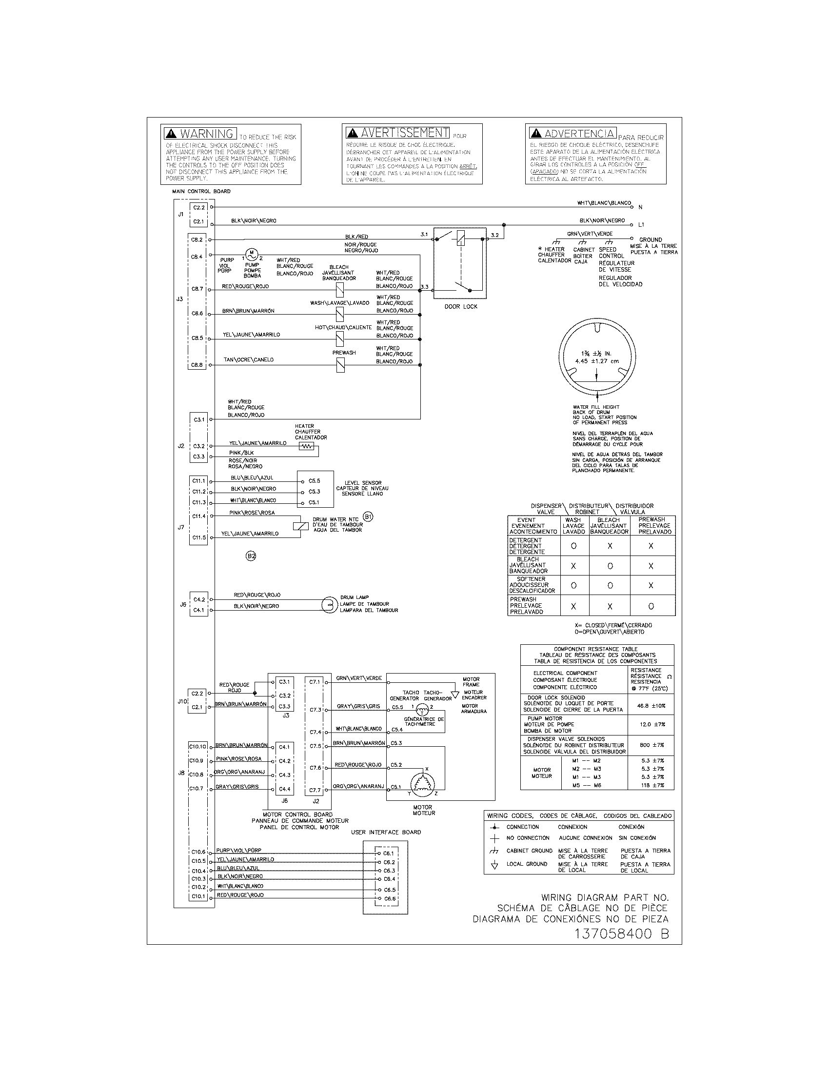 Electrolux EWFLS65ISS0 wiring diagram diagram