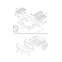 Kenmore 7907136370A top/drawer diagram