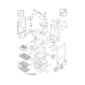 Frigidaire LGGF3032KWD body diagram