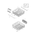 Frigidaire FGBD2431KB1 racks diagram