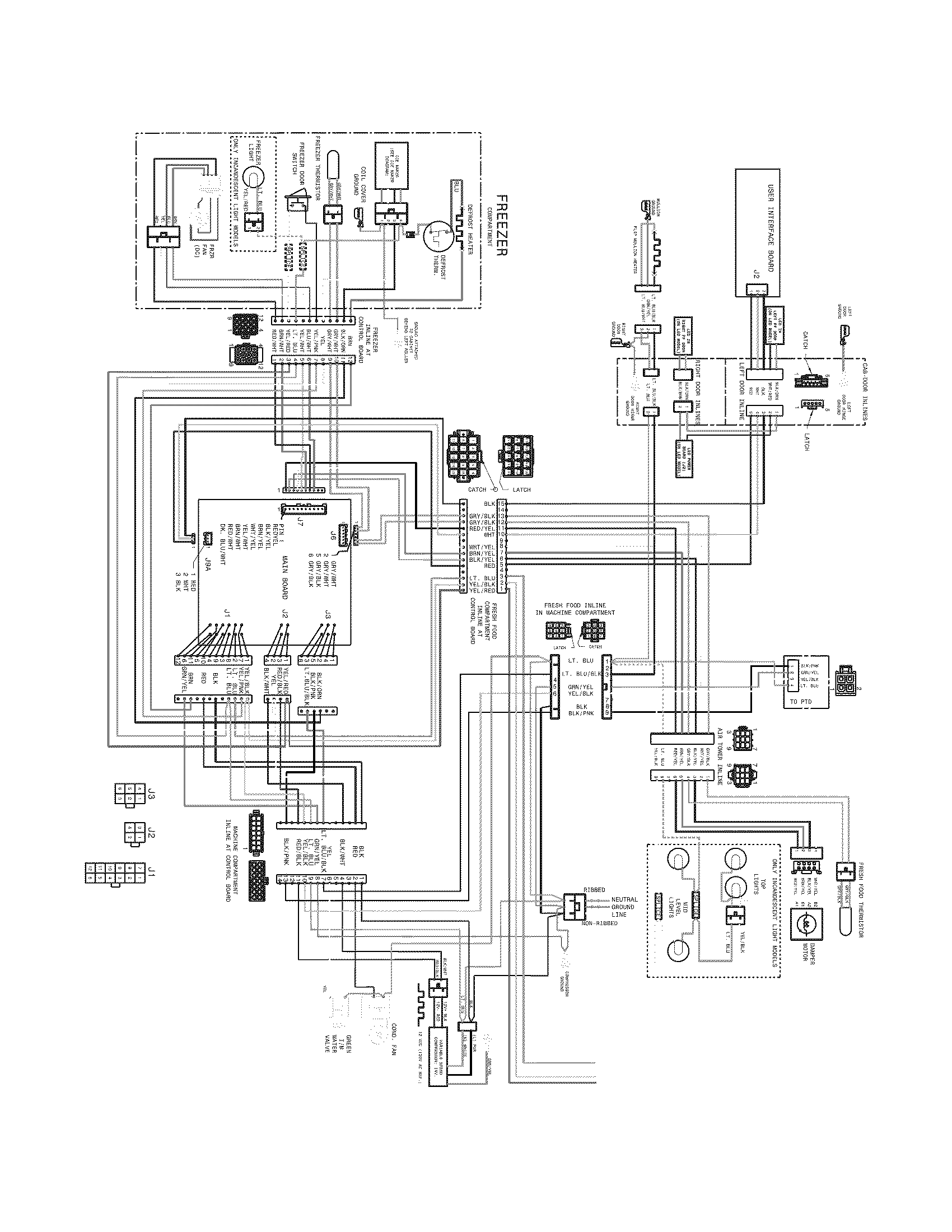 Electrolux EI23BC36IW0 wiring diagram pt2 diagram