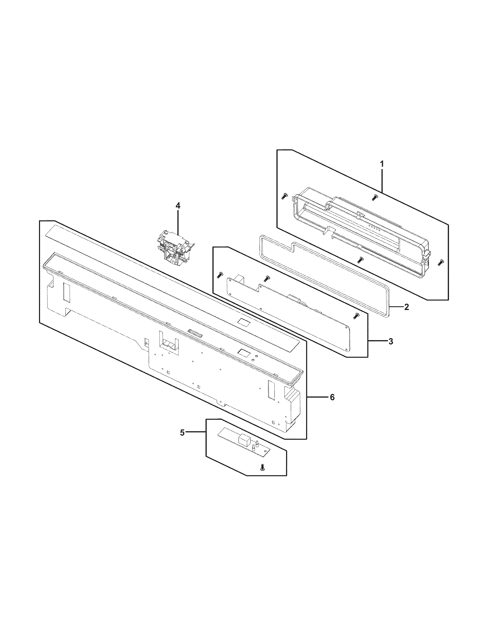 Frigidaire FPHD2491KF0 control panel diagram