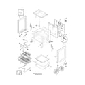 Frigidaire FEF303KWA body diagram