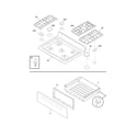 Frigidaire BGGF3031KWC top/drawer diagram