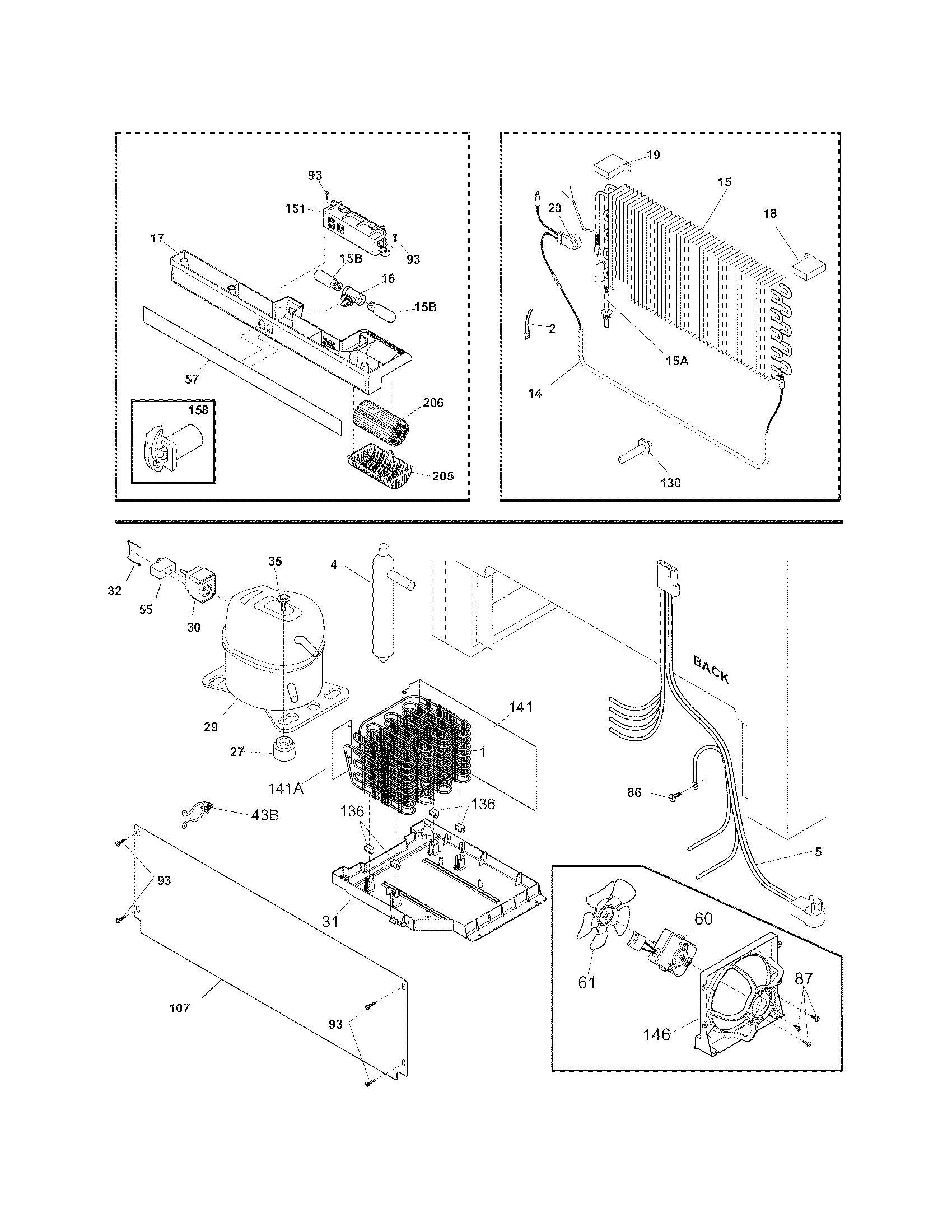 Electrolux E32AF75FPS3 system diagram