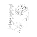 Frigidaire FGF348KSC burner diagram