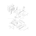 Frigidaire FGB24L2ABD door/drawer diagram