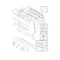 Electrolux CEW30GF6GSF backguard diagram
