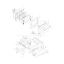 Kenmore 79030522801 door/drawer diagram