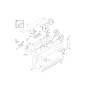 Frigidaire PGLEF385CB2 backguard diagram