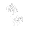 Frigidaire PGLEF385CS4 door diagram