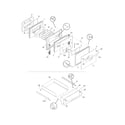 Frigidaire FGB24S5ASF door/drawer diagram